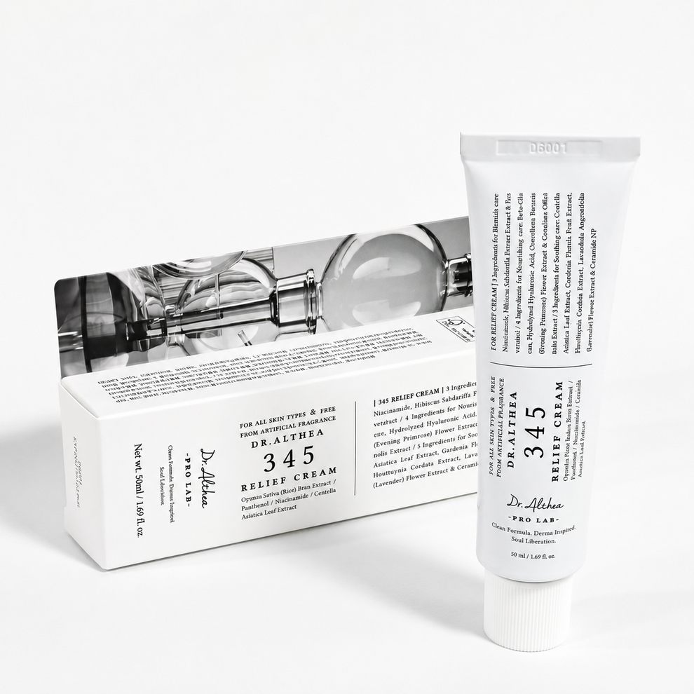 Duo Crema Calmante 345 Relief y Serum Vitamina C 63% - Dr. Althea