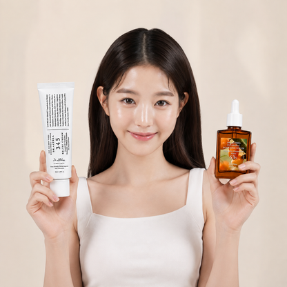 Duo Crema Calmante 345 Relief y Serum Vitamina C 63% - Dr. Althea