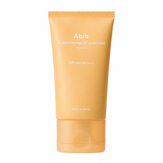 Bloqueador CC Tone-Up Glutathiosome Iluminador SPF50+ PA++++ Abib
