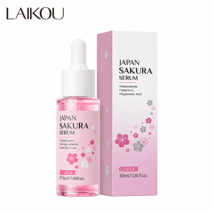 Serum Aclarador Antimanchas Sakura con Flor de Cerezo LAIKOU