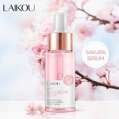 Serum Aclarador Antimanchas Sakura con Flor de Cerezo LAIKOU