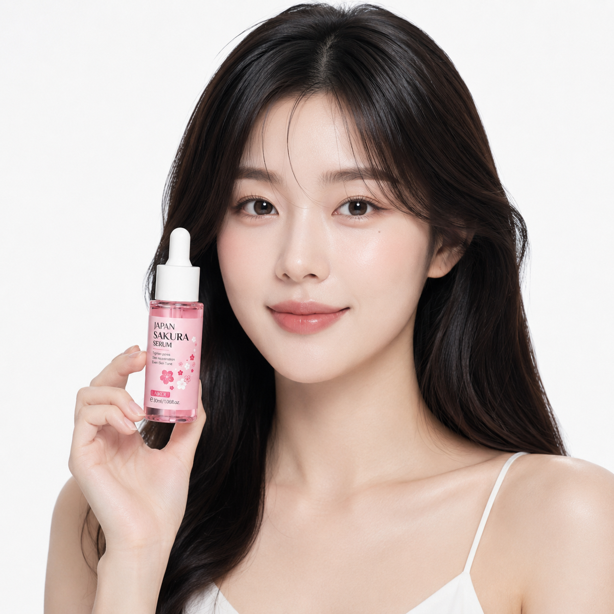 Serum Aclarador Antimanchas Sakura con Flor de Cerezo LAIKOU