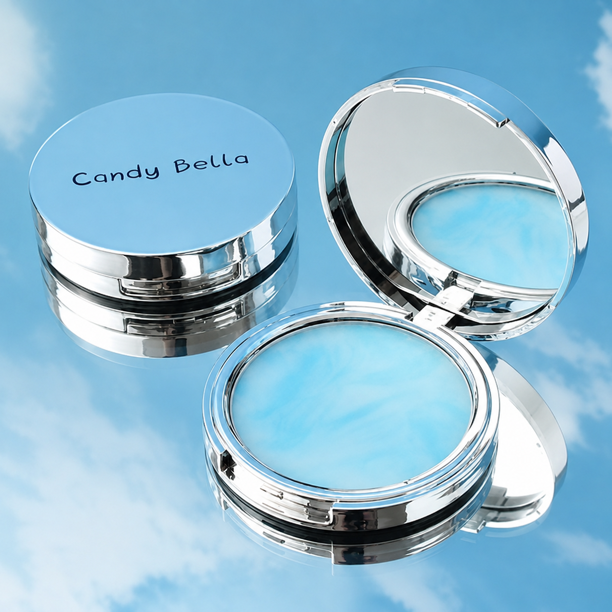 Polvo azul matificante Blue Sky Candy Bella