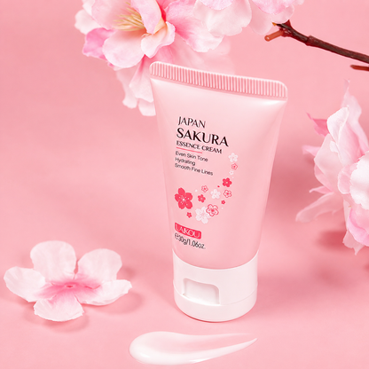 Crema Hidratante Sakura con Flor de Cerezo LAIKOU