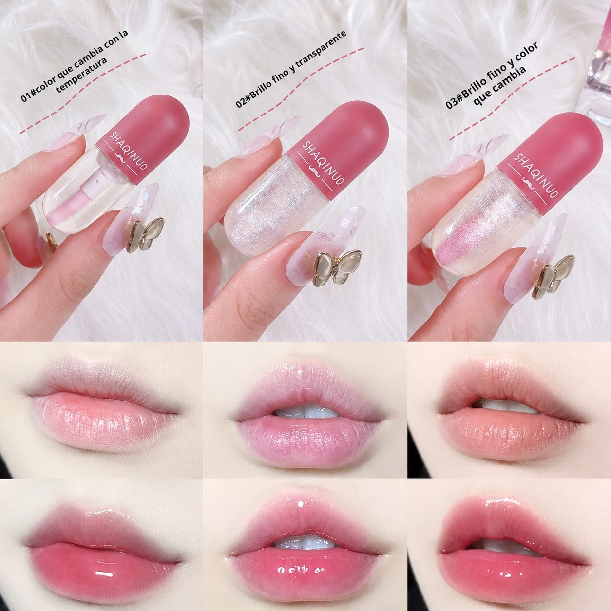 Gloss Capsulas Shaqinuo