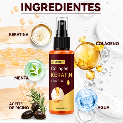 Spray Protector Termico Colageno y Queratina Leave-In CHGEMIUE