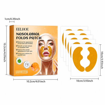 Parches Nasolabiales de Hidrogel con Colageno