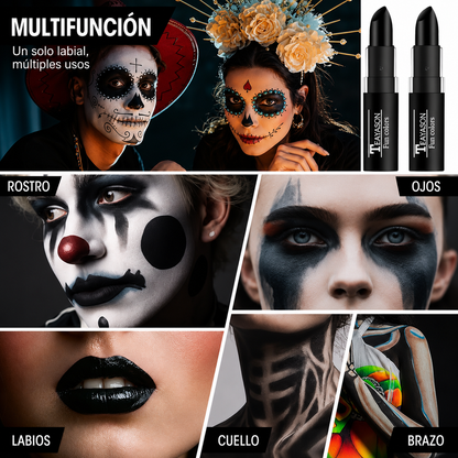 Labial Negro Intenso Fun Colors TEAYASON