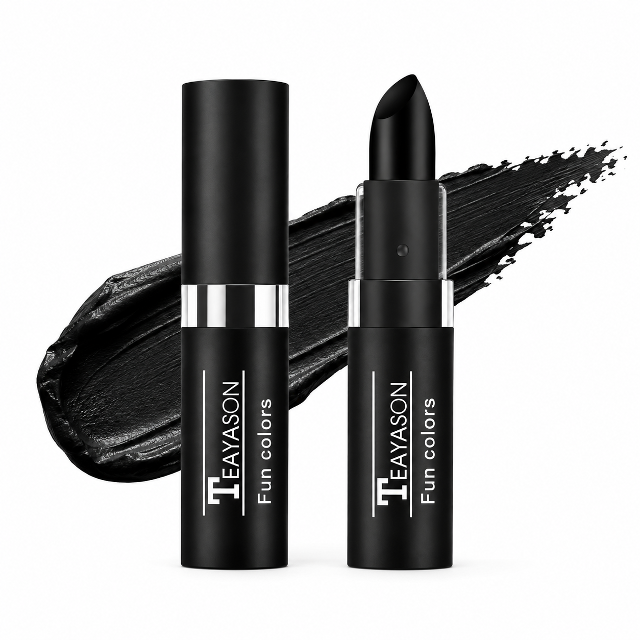 Labial Negro Intenso Fun Colors TEAYASON