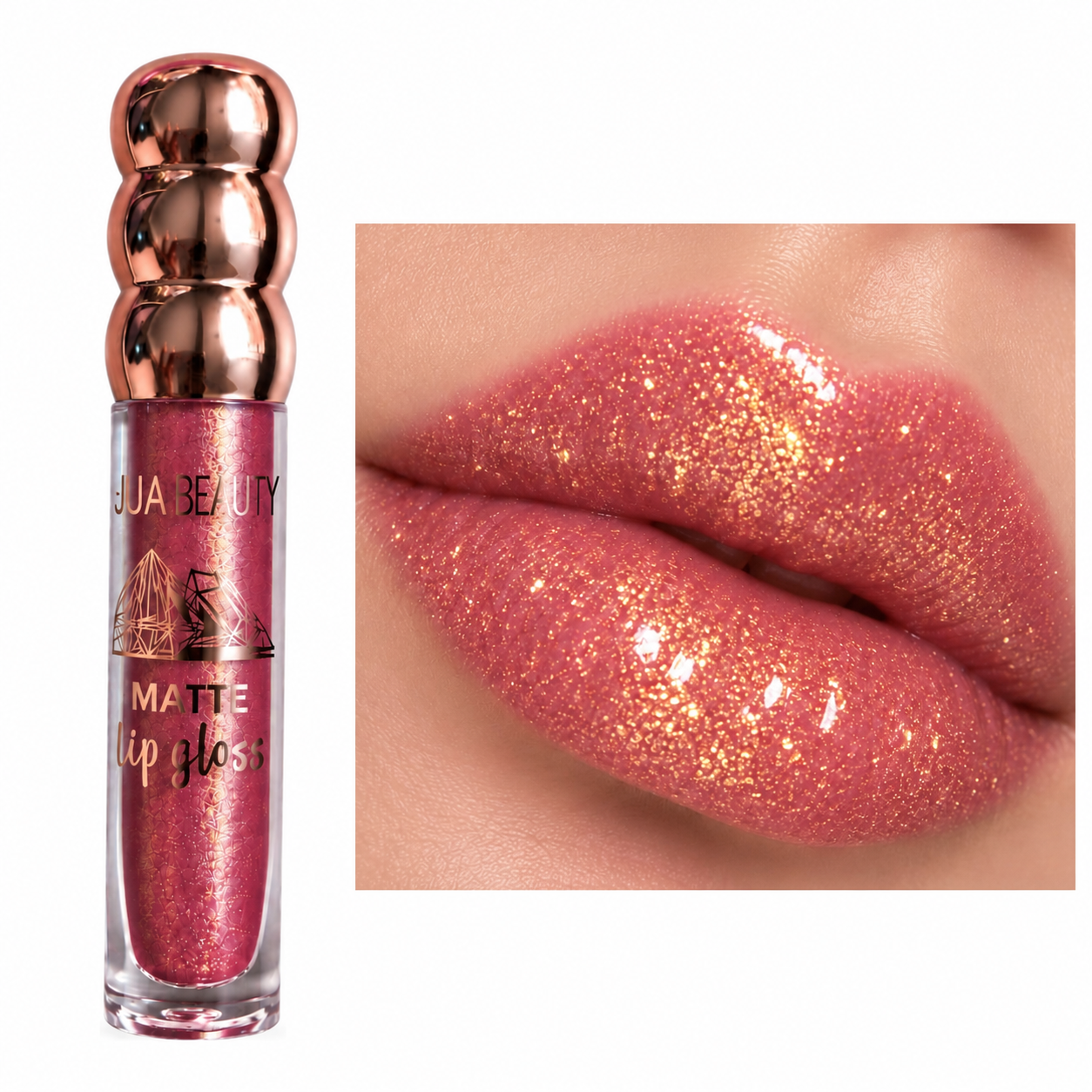 Brillo Labial con Destellos Luna Magica HABEAUTY