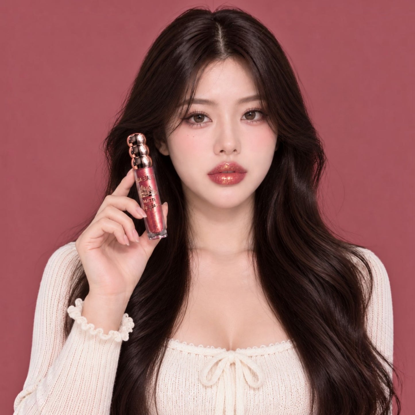 Brillo Labial con Destellos Luna Magica HABEAUTY