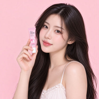 Crema Contorno de Ojos Reafirmante Sakura Antiojeras y Antiedad LAIKOU