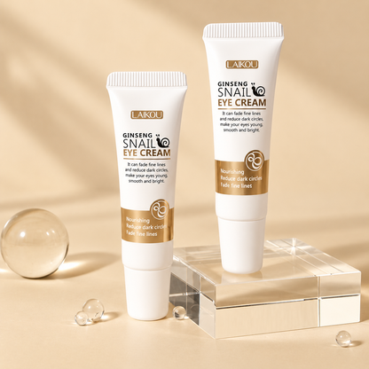 Crema Contorno de Ojos Ginseng y Baba de Caracol Hidratante - LAIKOU