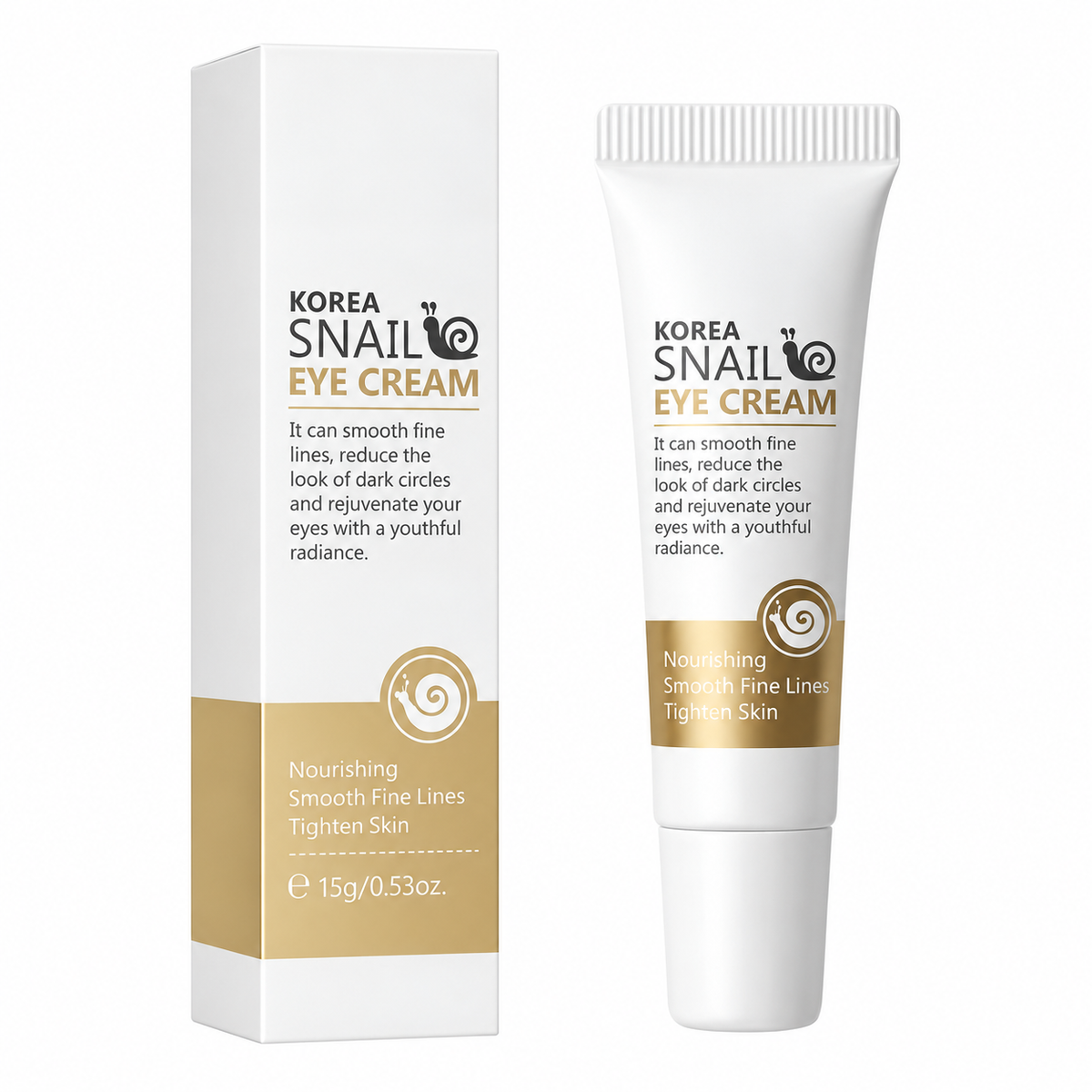 Crema Contorno de Ojos Ginseng y Baba de Caracol Hidratante - LAIKOU