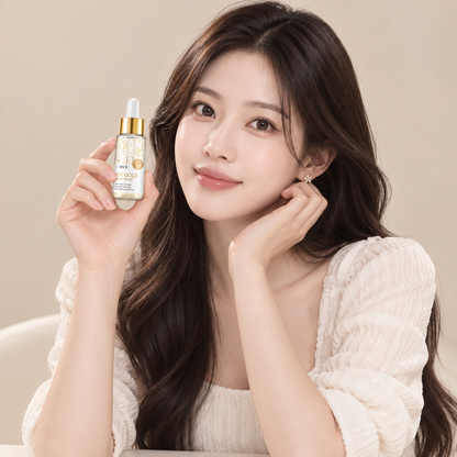 Serum Facial Antiedad Oro 24K y Baba de Caracol LAIKOU