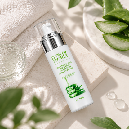 Crema Protectora Humectante Flower Secret Rostro y Cuerpo
