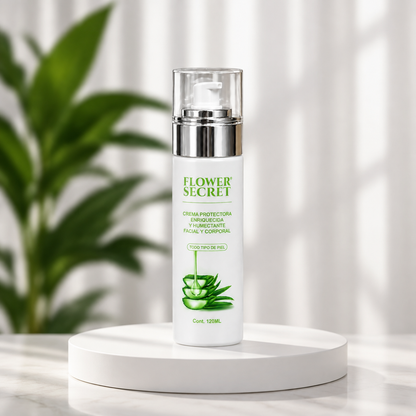 Crema Protectora Humectante Flower Secret Rostro y Cuerpo