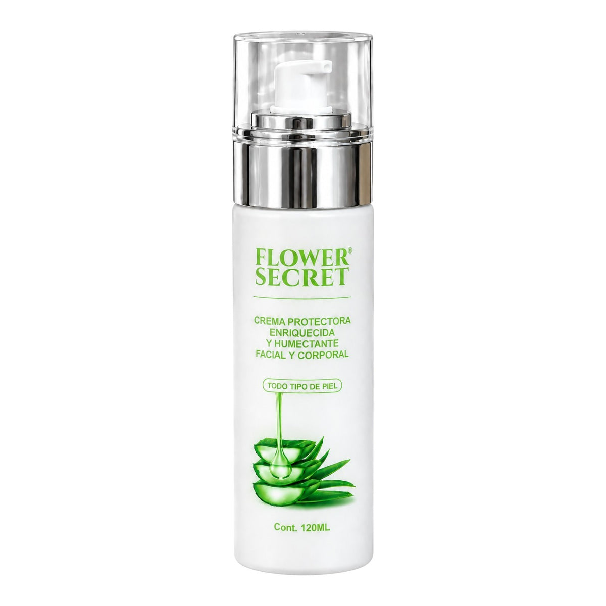 Crema Protectora Humectante Flower Secret Rostro y Cuerpo