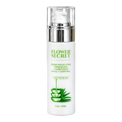 Crema Protectora Humectante Flower Secret Rostro y Cuerpo