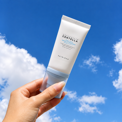 Bloqueador Centella Asiática Hialurónico SPF50+ PA++++ Water-Fit Sun Serum SKIN1004