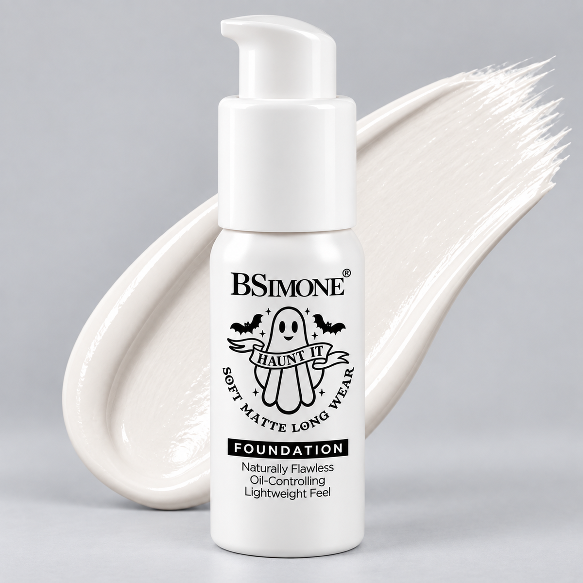 Base Líquida Blanca Soft Matte Haunt It para Halloween y Cosplay BSIMONE