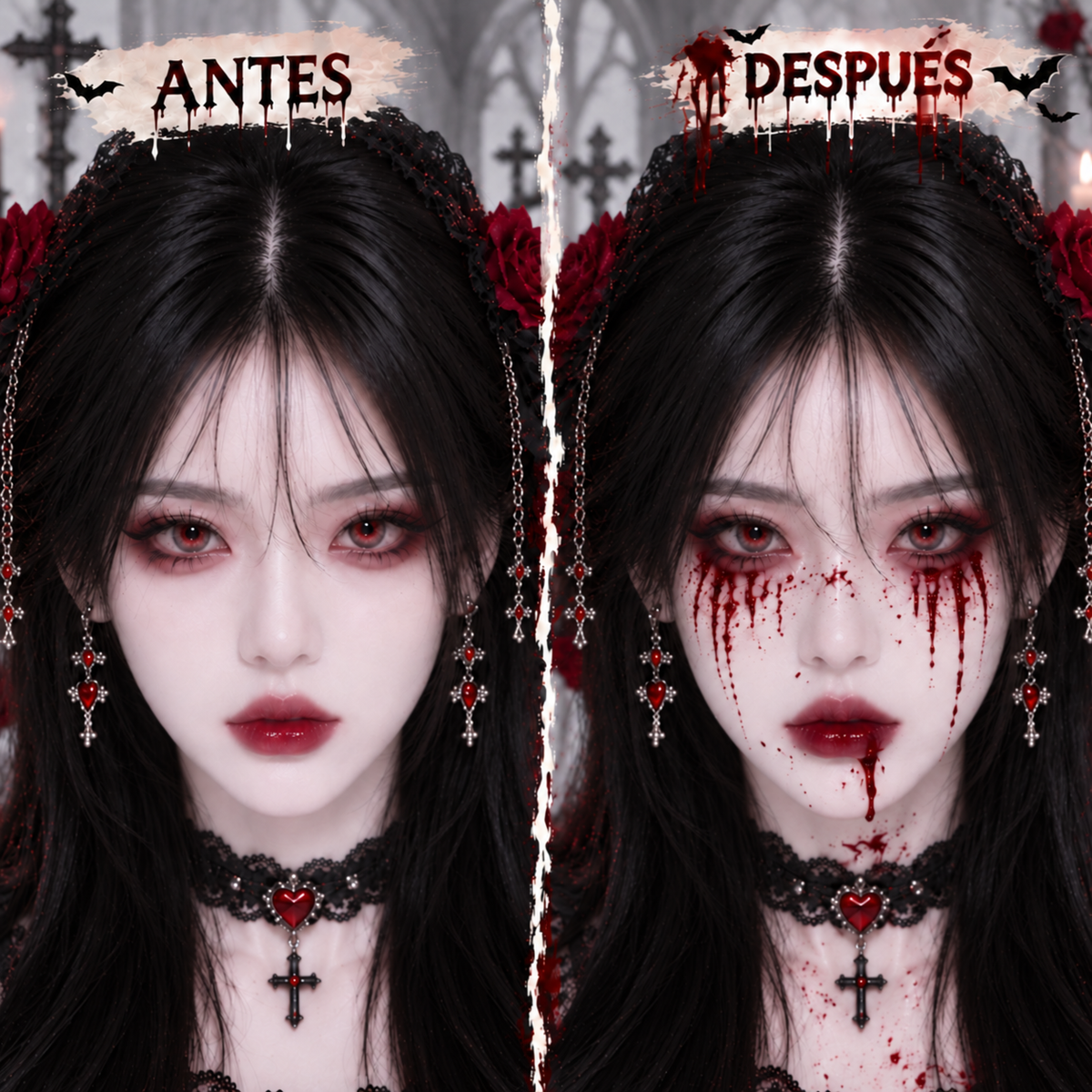 Sangre Falsa en Gel Rojo Oscuro para Halloween, Cosplay y Caracterización Fake Blood Dark