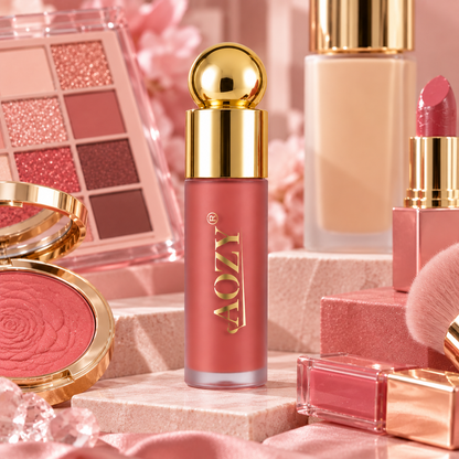 Rubor Líquido Glow Waterproof AOZY Rose Crush
