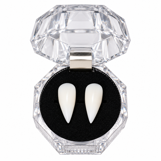 Colmillos de Vampiro Ajustables para Halloween S a XL