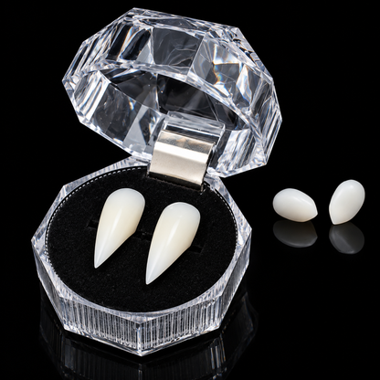 Colmillos de Vampiro Ajustables para Halloween S a XL