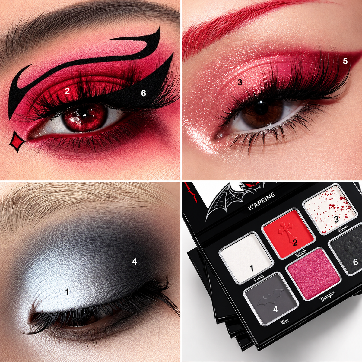 Paleta de Sombras KAPEINE Kiss of Thorns