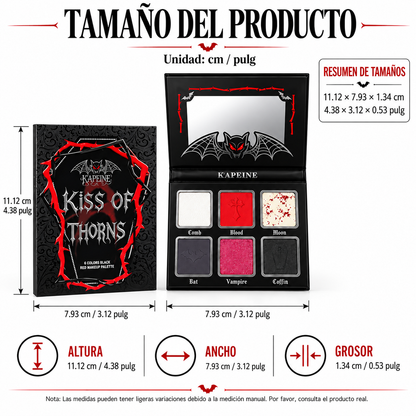Paleta de Sombras KAPEINE Kiss of Thorns