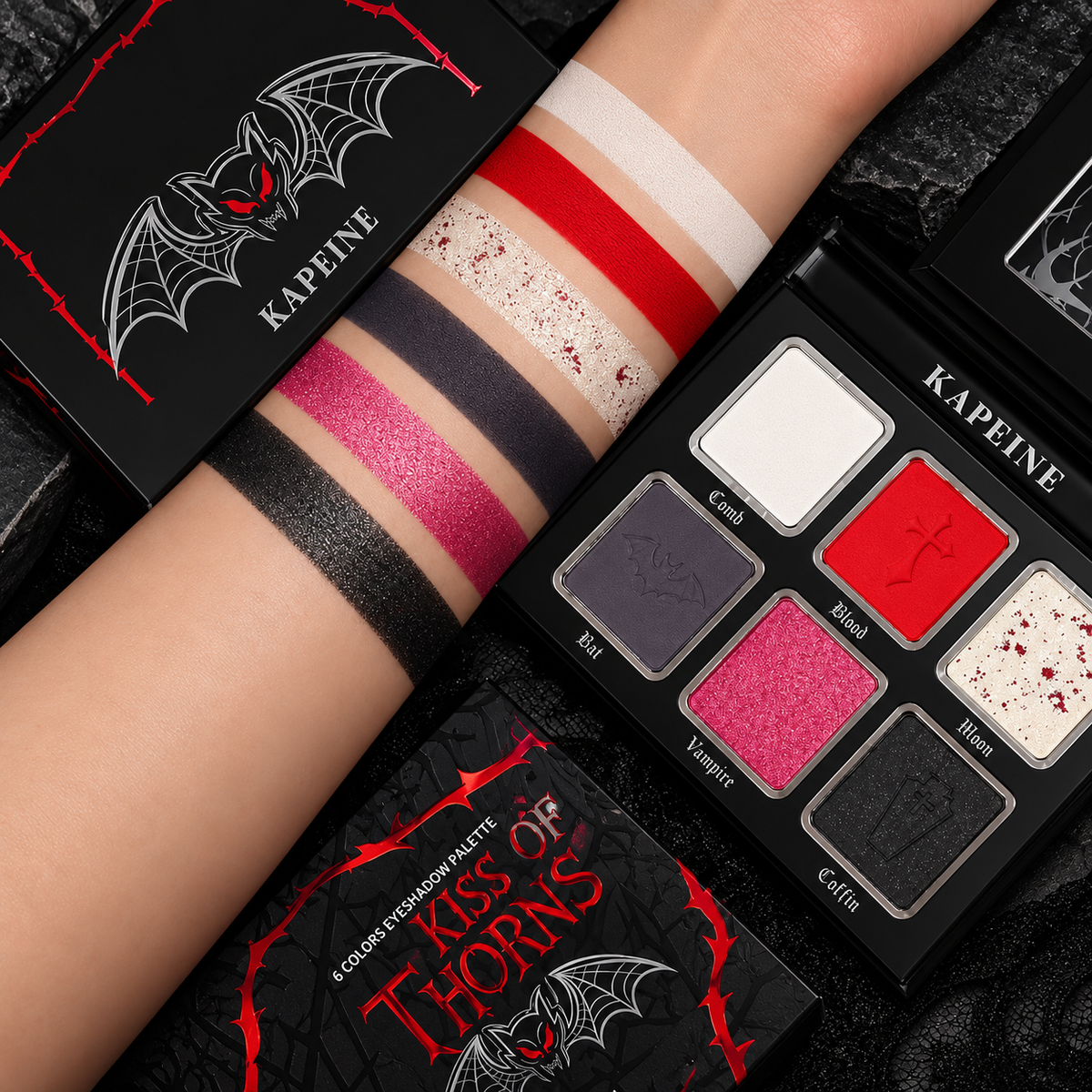Paleta de Sombras KAPEINE Kiss of Thorns