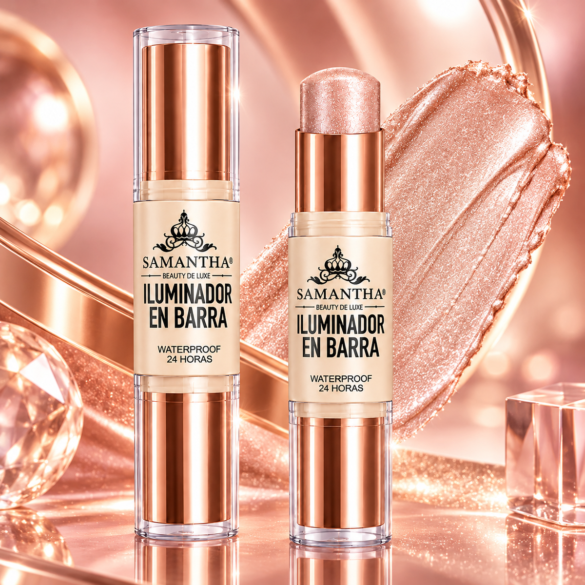 Iluminador en Barra Waterproof 24H Samantha