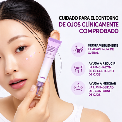 Contorno de Ojos Aclarador Niacinamida 5% y Cafeína 2% Jumiso