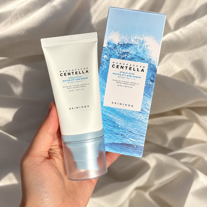Dúo Crema 345 Dr. Althea y Bloqueador Solar  Hyalu-Cica Centella SKIN1004