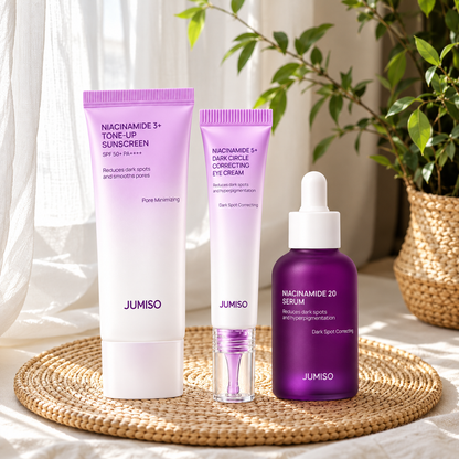 Set Facial Aclarador Niacinamida 3 Productos Jumiso