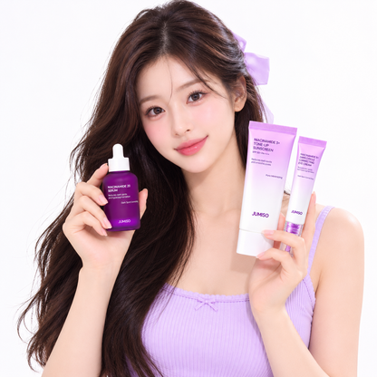 Set Facial Aclarador Niacinamida 3 Productos Jumiso