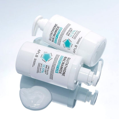 Crema corporal Glutathione & Niacinamide Glow APLB