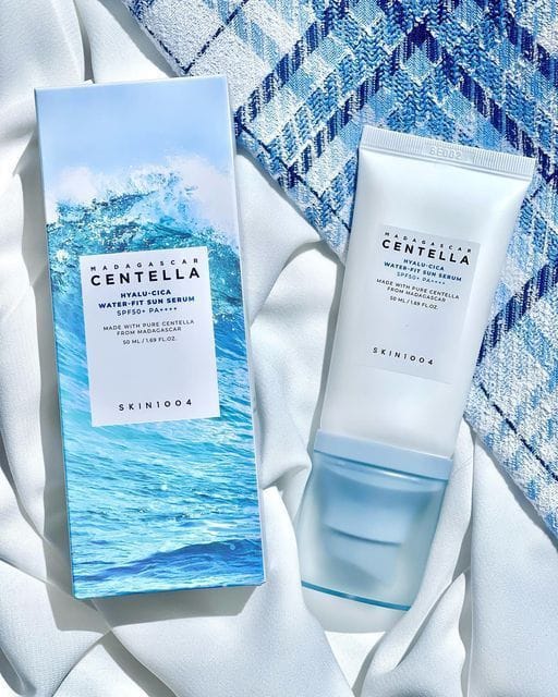 Bloqueador Centella Madagascar Hyalu-Cica Water-Fit Sun Skin 1004