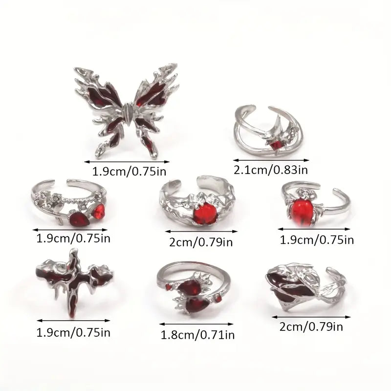 Anillos Crimson Enchantment