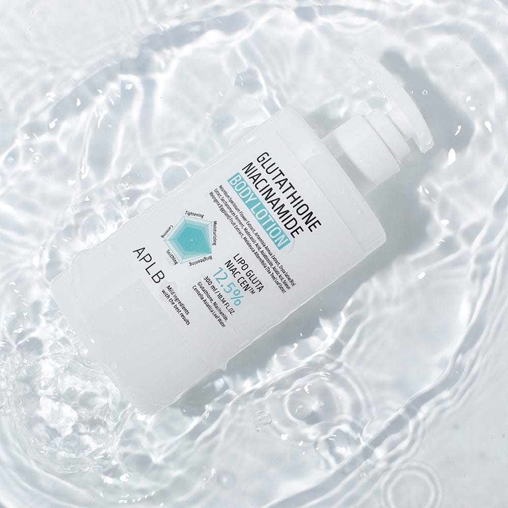 Crema corporal Glutathione & Niacinamide Glow APLB