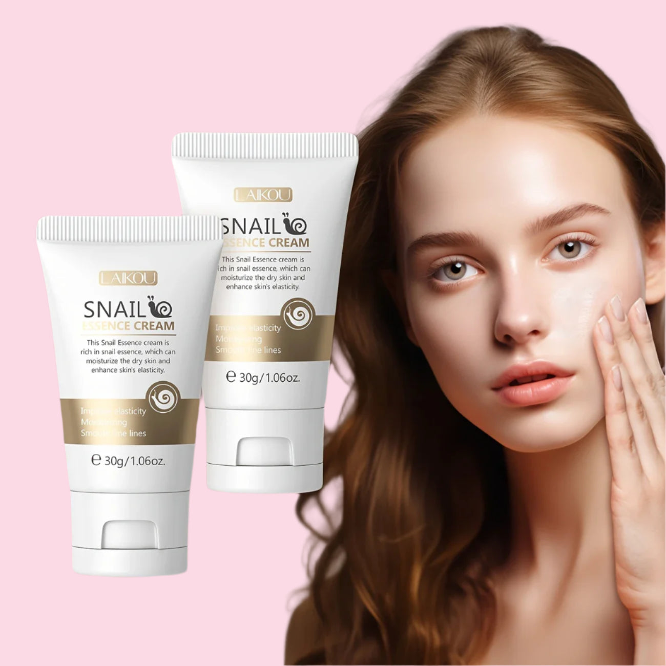 Crema Antiarrugas Baba de Caracol y Oro 24K Laikou