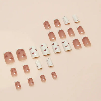 Uñas Press On Valentine’s