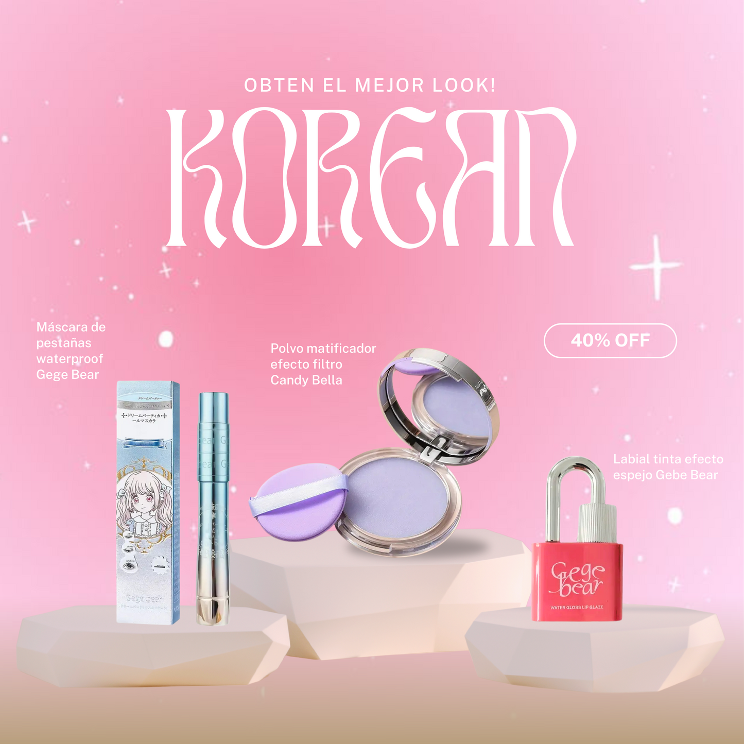 Set Maquillaje Korean