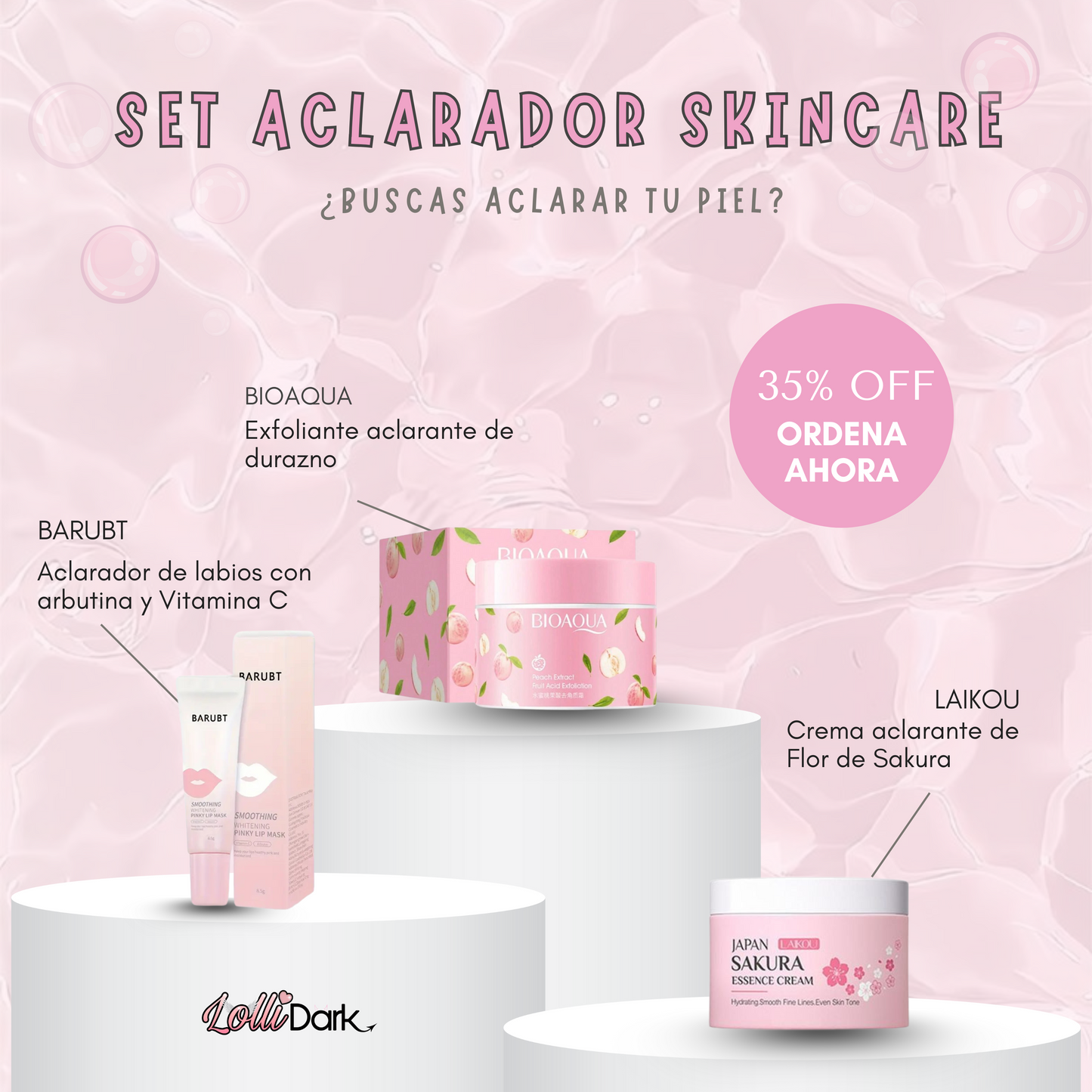 Set Aclarador Skincare