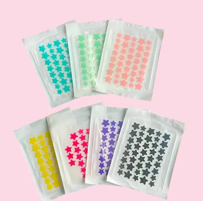 Parches para acné de estrellas de colores UNISEX