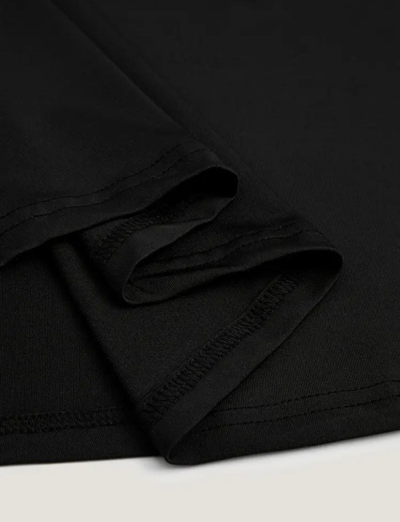 Vestido Adela Negro Sirena