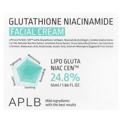 Crema Facial Glutathione & Niacinamide APLB