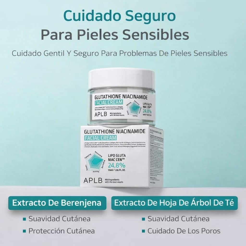 Crema Facial Glutathione & Niacinamide APLB