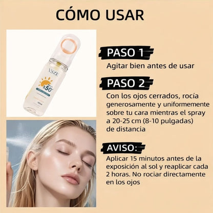 Bloqueador Spray Solar SPF 50+ PA+++ VSZE